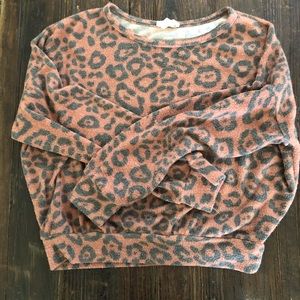 5 for $25 Cheetah sweater top
